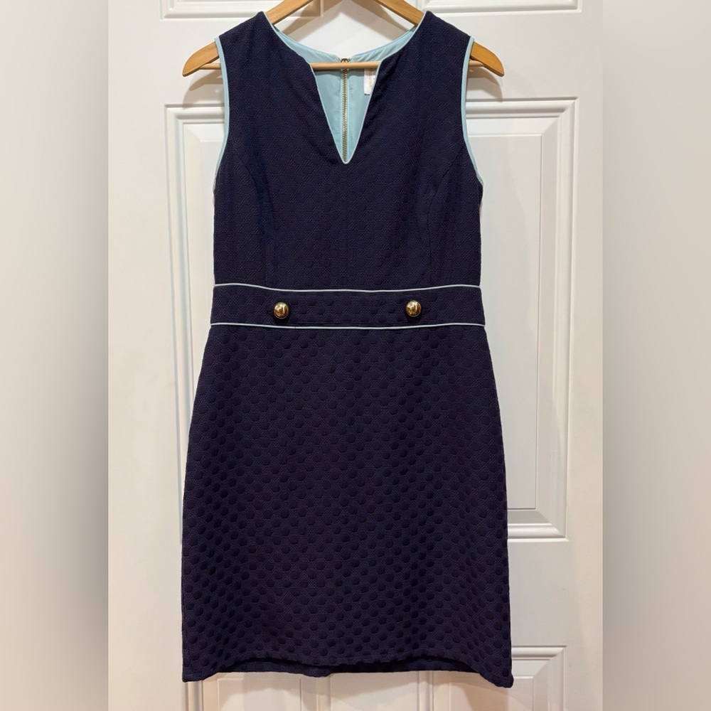 Sail to Sable Sleeveless Tweed Shift Dress in Size 6
